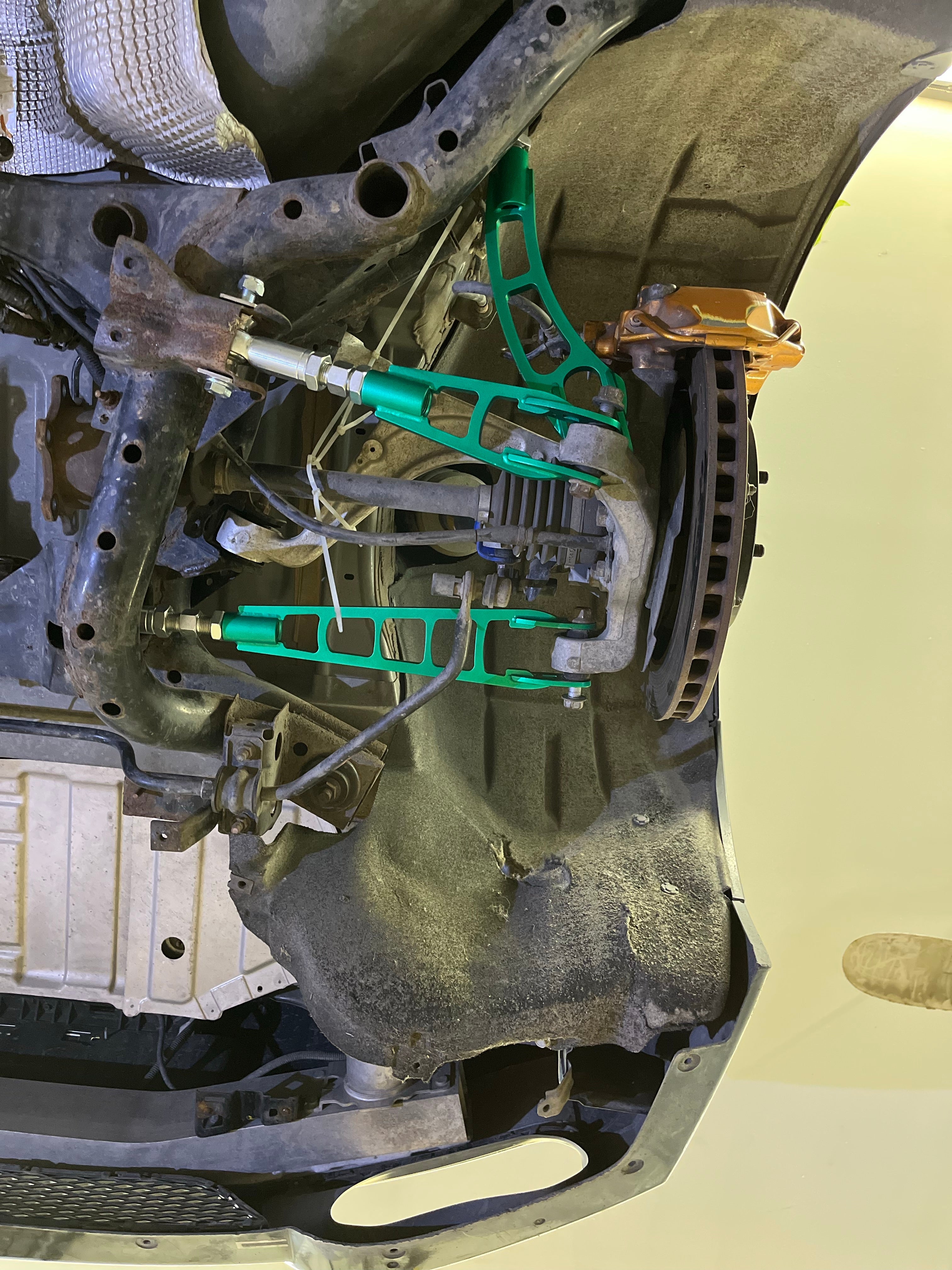 FDF RaceShop Nissan R35 GTR Rear Toe Arms