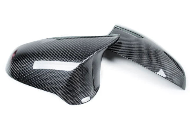 IRL BMW F8X DRY CARBON FIBER OEM STYLE REPLACEMENT MIRRORS CAPS