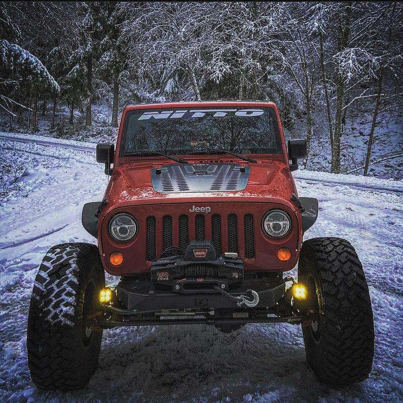 Jeep JK Steerable Knuckle Pod Light Mounts (2007-2018 Wrangler) By Gatekeeper Off-Road