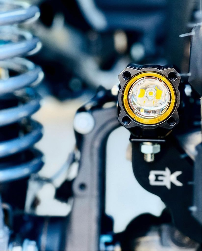 Jeep JL / JT Steerable Knuckle Pod Light Mounts (2018+ Gladiator/Wrangler) By Gatekeeper Off-Road