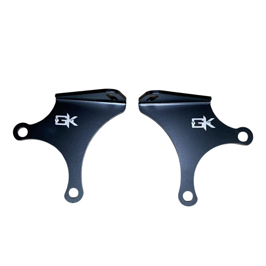 Jeep TJ XJ YJ ZJ Steerable Knuckle Pod Light Mounts (1984-2006 Wrangler/Cherokee) By Gatekeeper Off-Road