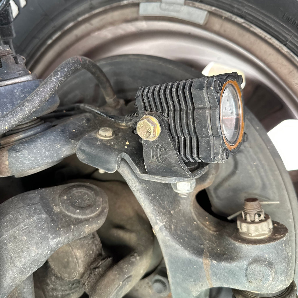 Ford Super Duty Steerable Knuckle Pod Light Mounts (2017-2022) By Gatekeeper Off-Road
