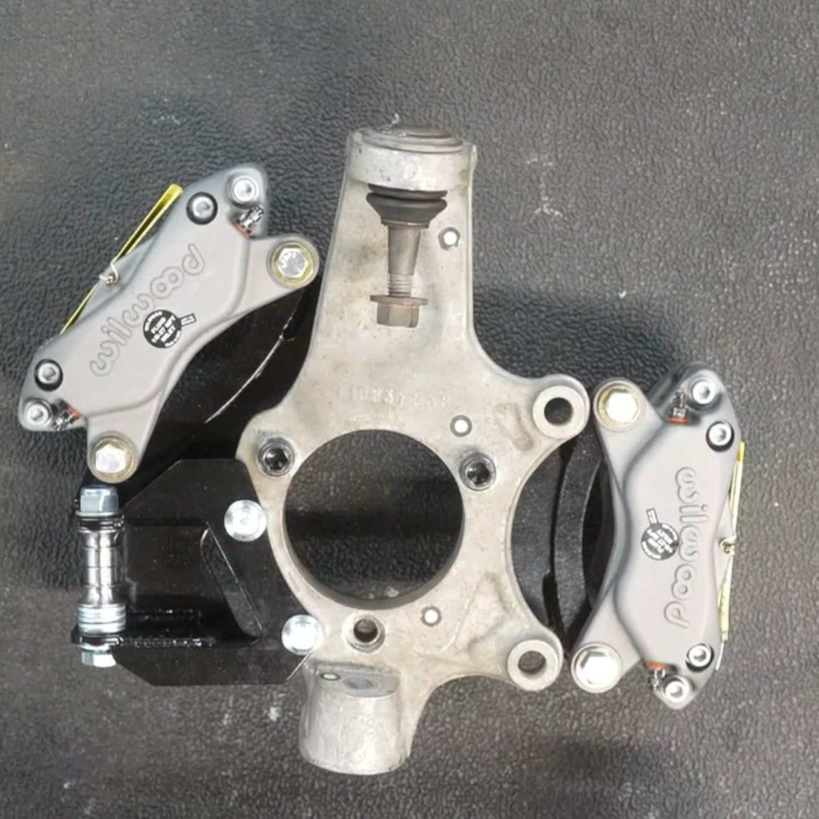 FDF RaceShop Corvette C5/C6 4 Piston, Wilwood Dual Caliper Kit