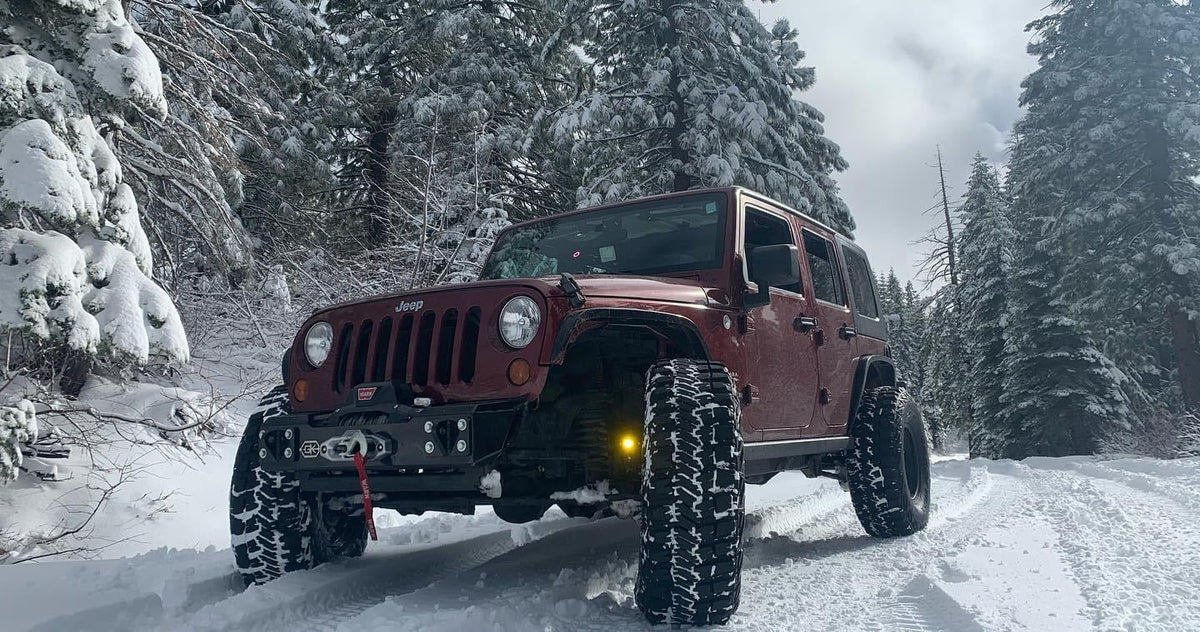 Jeep JK Steerable Knuckle Pod Light Mounts (2007-2018 Wrangler) By Gatekeeper Off-Road
