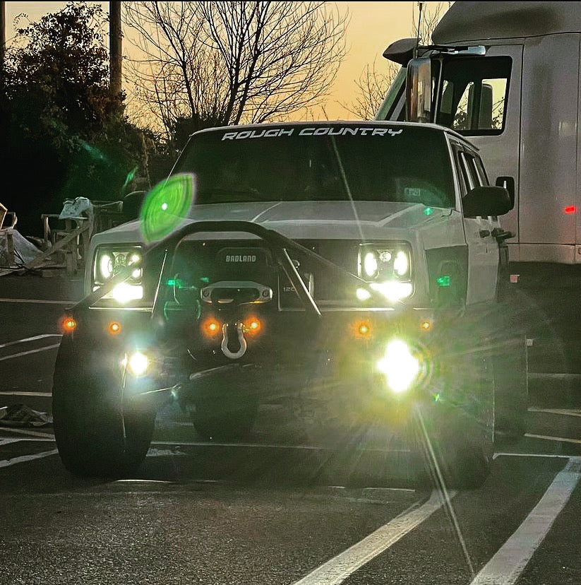 Jeep TJ XJ YJ ZJ Steerable Knuckle Pod Light Mounts (1984-2006 Wrangler/Cherokee) By Gatekeeper Off-Road