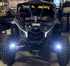 Can Am Maverick X3 Steerable Knuckle Pod Light Mounts (2017-2022) By Gatekeeper Off-Road