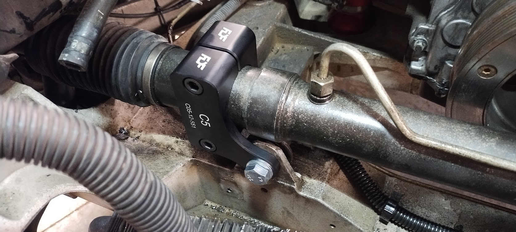 FDF RaceShop Corvette C5/C6 Steering Rack Brace