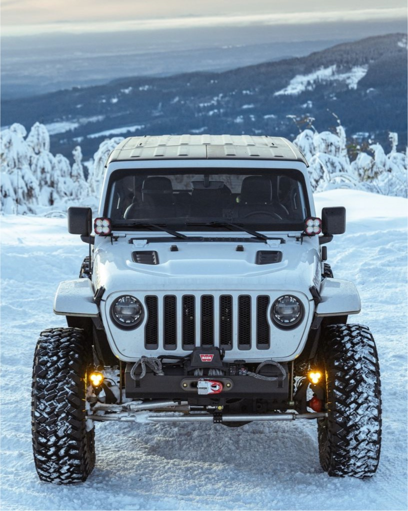 Jeep JL / JT Steerable Knuckle Pod Light Mounts (2018+ Gladiator/Wrangler) By Gatekeeper Off-Road