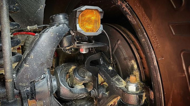 Jeep JK Steerable Knuckle Pod Light Mounts (2007-2018 Wrangler) By Gatekeeper Off-Road