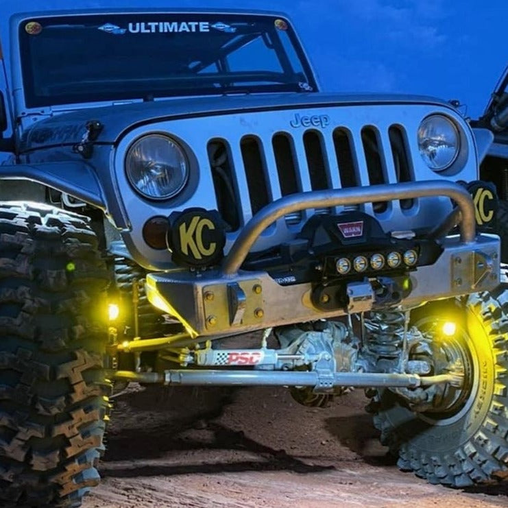 Dana/Spicer "Ultimate Dana 60" Steerable Knuckle Pod Light Mounts By Gatekeeper Off-Road