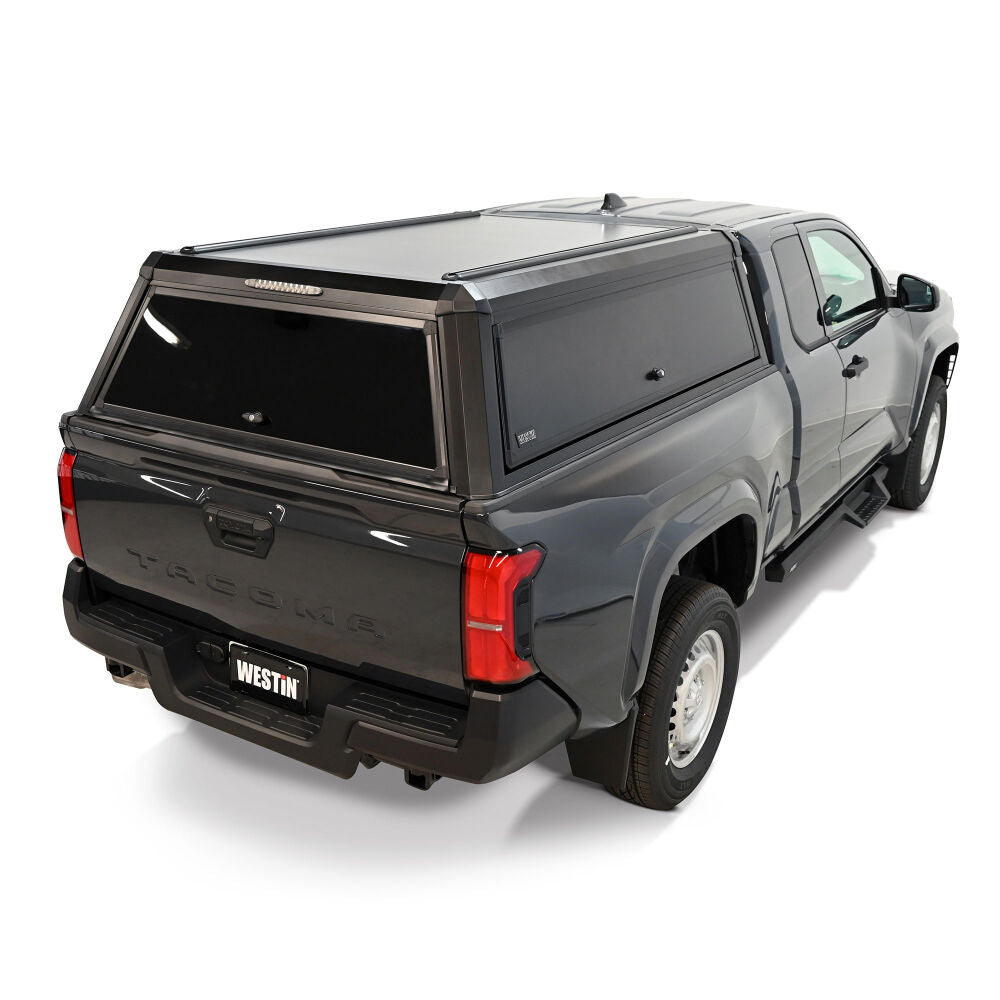 Westin EXP Truck Cap w/Sliding FR Glass COMPLETE KIT AS + BS (24-25 Toyota Tacoma DC 6ft. Bed)