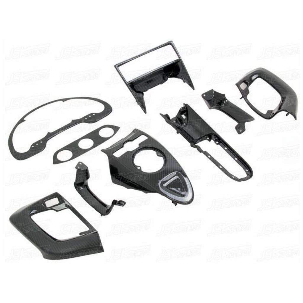 Dry Carbon Fiber Interior Panel Trim Replacement for Lamborghini Gallardo LP550 LP560 LP570 - Bull Boost Performance