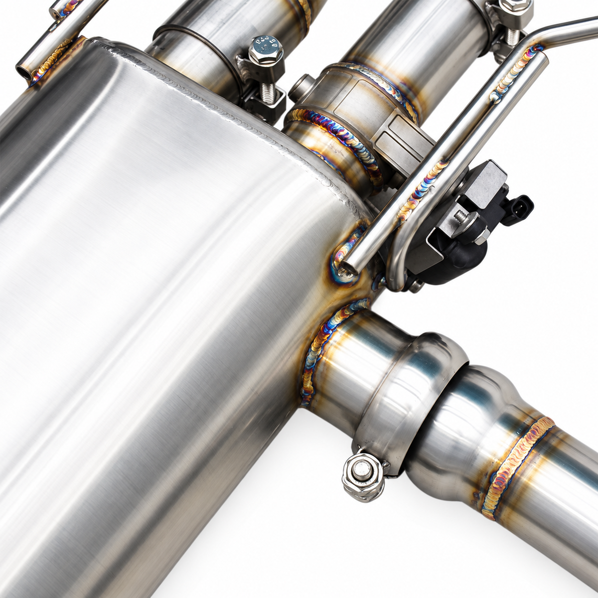 Valved Stainless Steel Catback Exhaust System for Jaguar F‑TYPE V8 5.0T by Bull Boost Performance