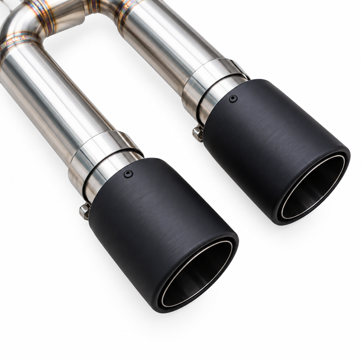 Valved Stainless Steel Catback Exhaust System for Jaguar F‑TYPE V8 5.0T by Bull Boost Performance