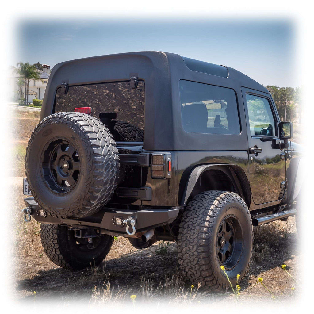 Turn Offroad Safari Style Hard Top for Jeep Wrangler JK 2-Door