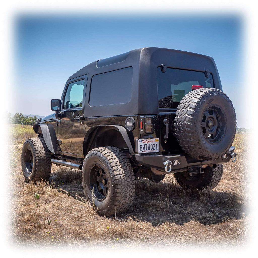 Turn Offroad Safari Style Hard Top for Jeep Wrangler JK 2-Door