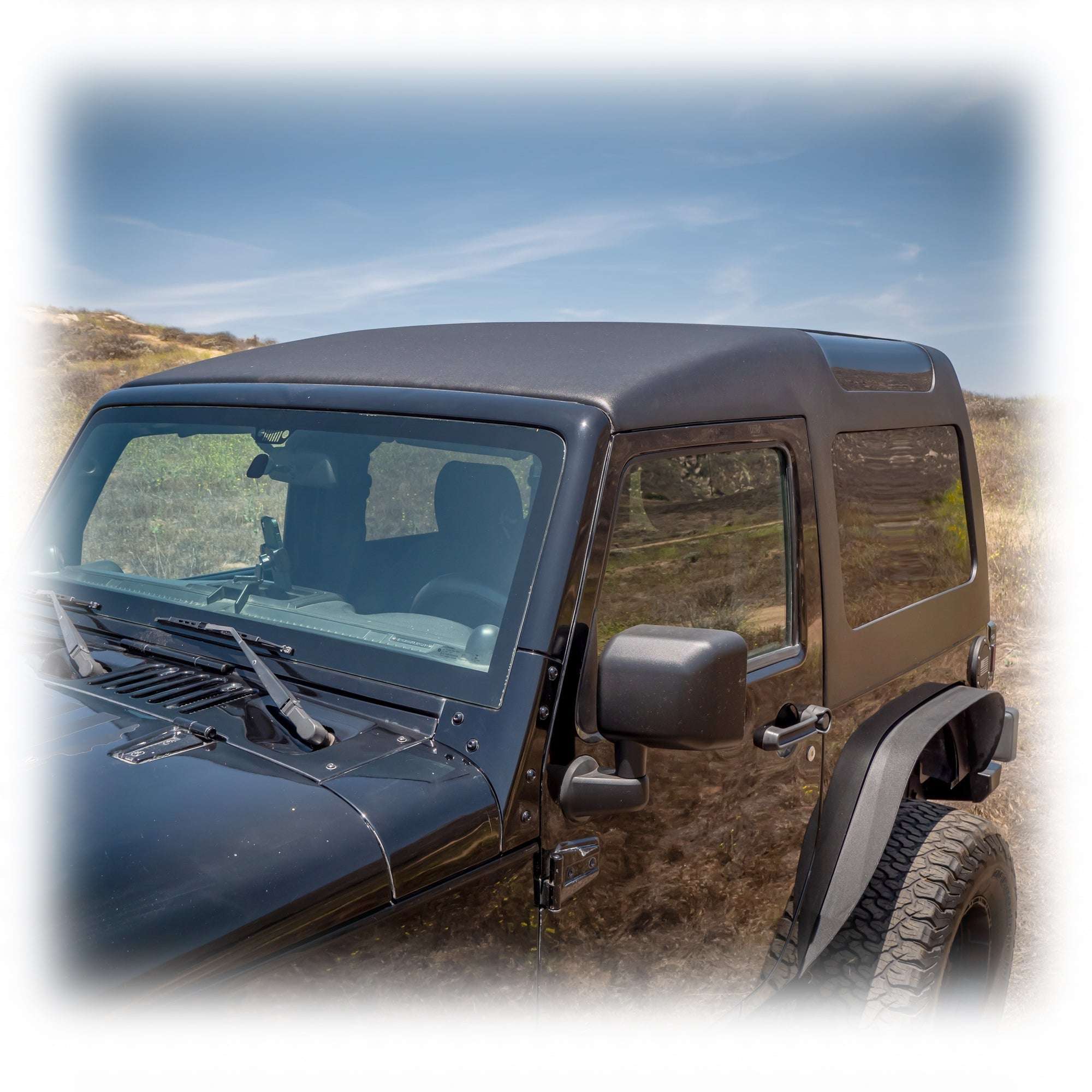 Turn Offroad Safari Style Hard Top for Jeep Wrangler JK 2-Door