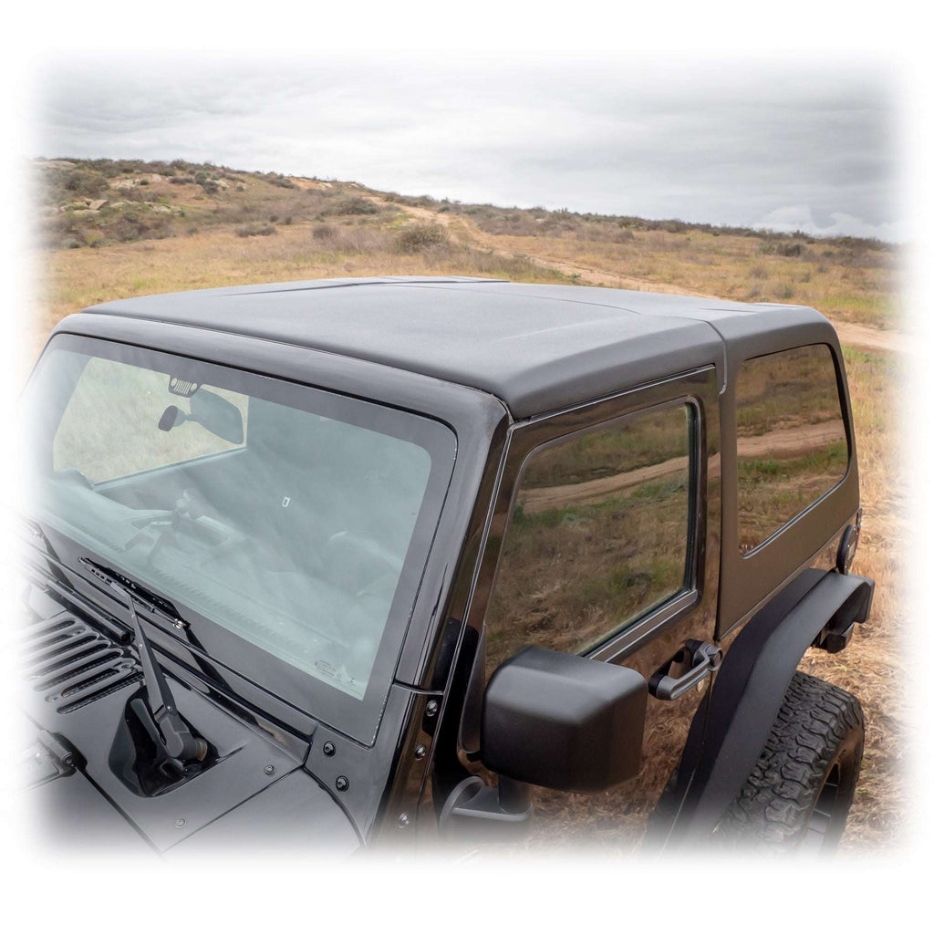 Turn Offroad 2-Piece Fastback Hard Top for Jeep Wrangler JK 2-Door