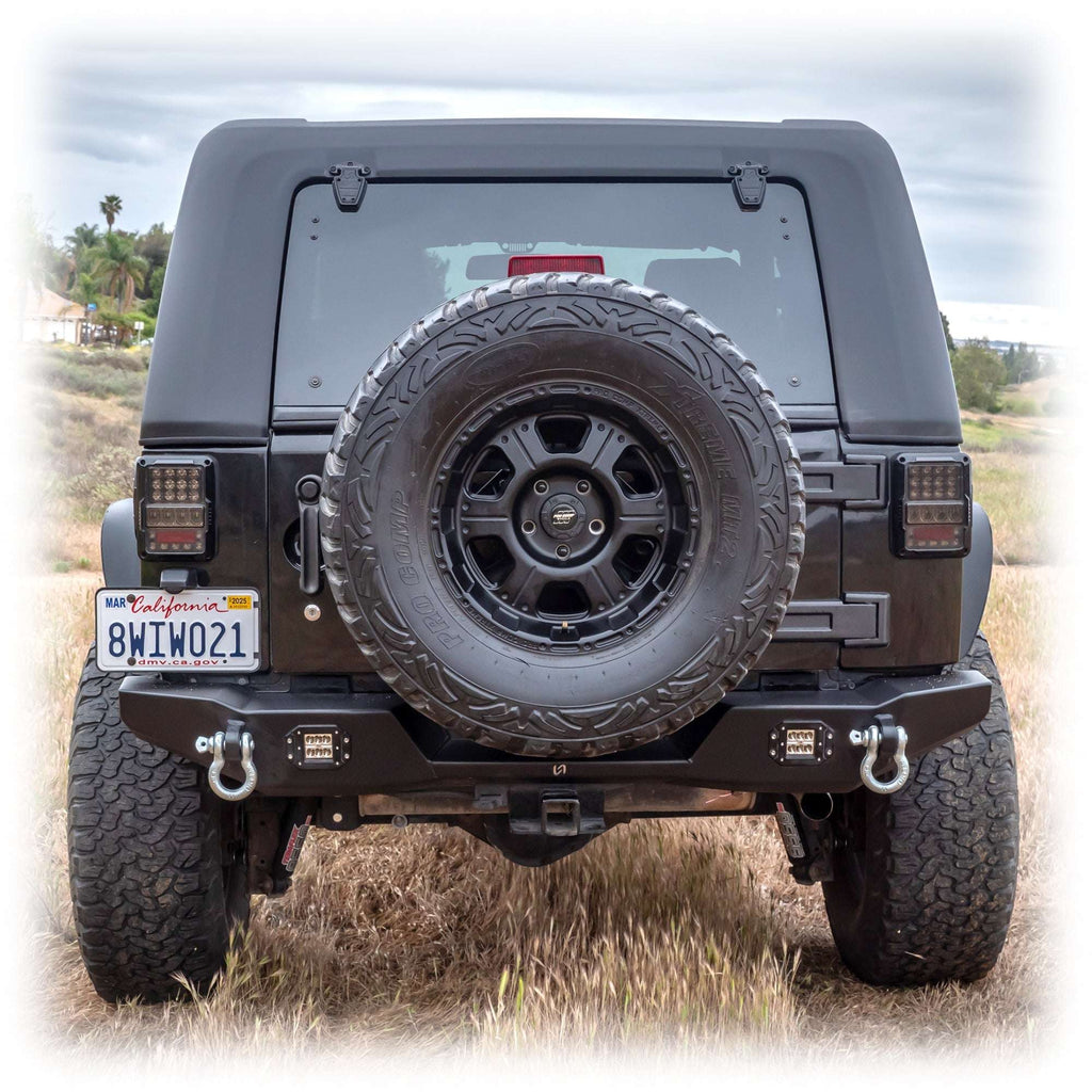 Turn Offroad 2-Piece Fastback Hard Top for Jeep Wrangler JK 2-Door