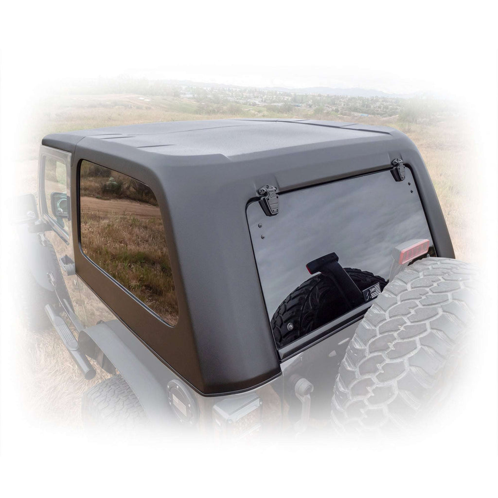 Turn Offroad 2-Piece Fastback Hard Top for Jeep Wrangler JK 2-Door