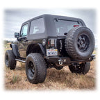 Turn Offroad 2-Piece Fastback Hard Top for Jeep Wrangler JK 2-Door