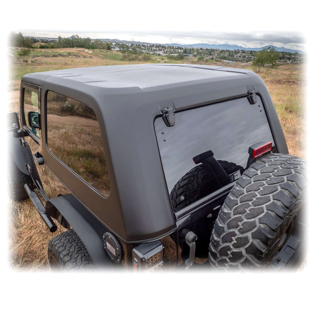Turn Offroad 2-Piece Fastback Hard Top for Jeep Wrangler JK 2-Door