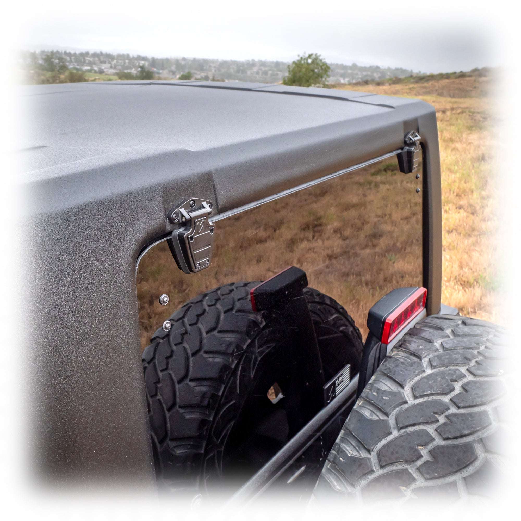Turn Offroad Squareback 2-Piece Hard Top for Jeep Wrangler JK 2-Door