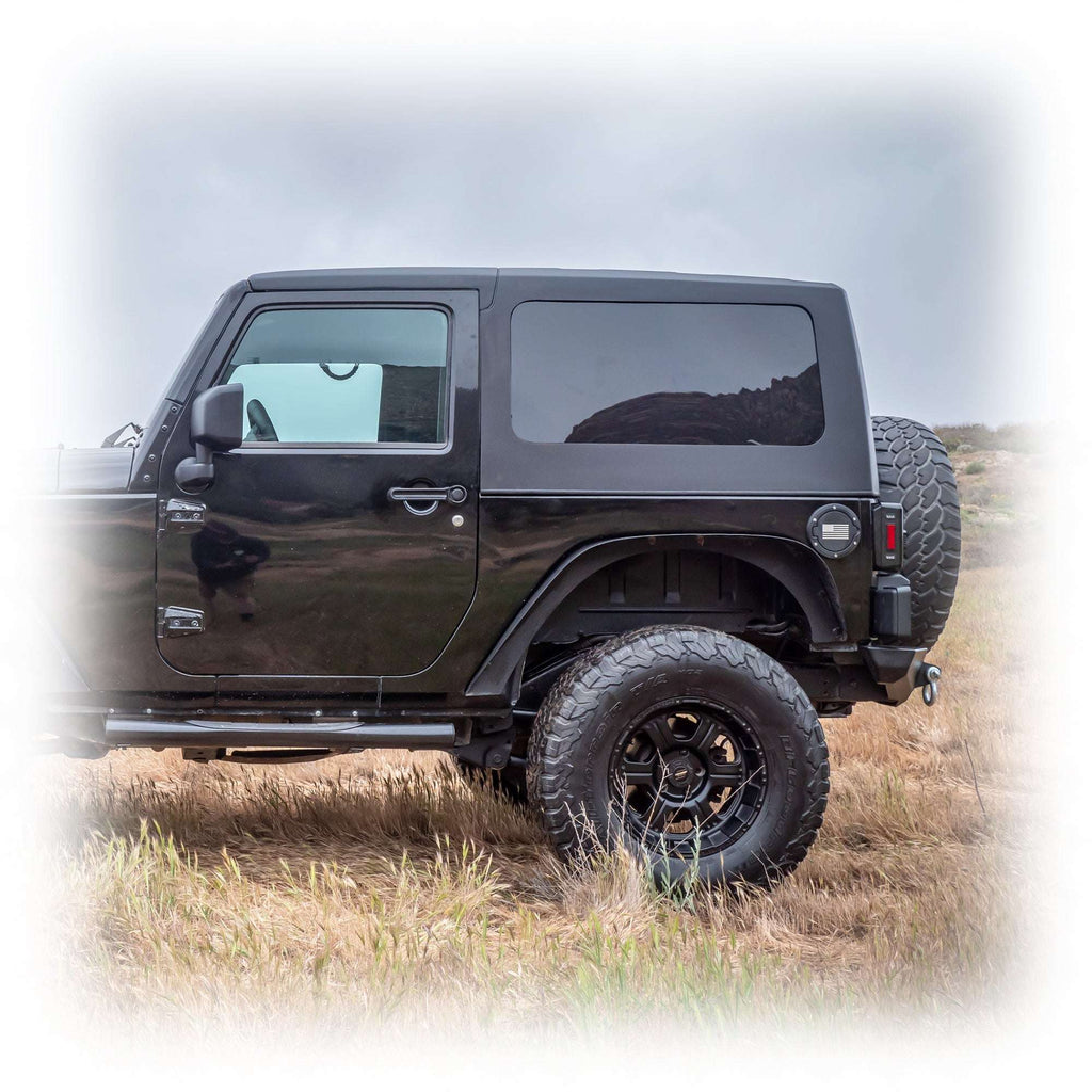 Turn Offroad Squareback 2-Piece Hard Top for Jeep Wrangler JK 2-Door