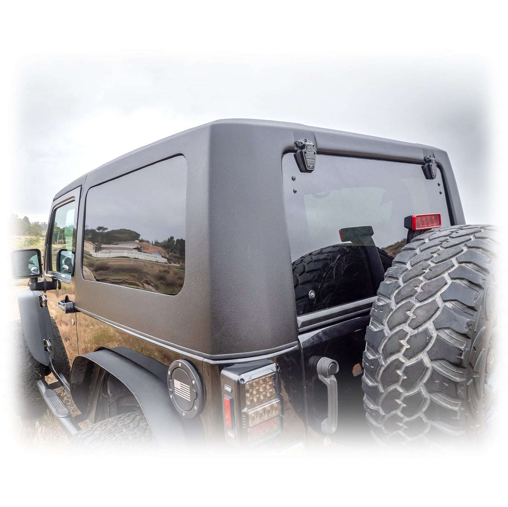 Turn Offroad Squareback 2-Piece Hard Top for Jeep Wrangler JK 2-Door