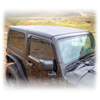 Turn Offroad Squareback 2-Piece Hard Top for Jeep Wrangler JK 2-Door