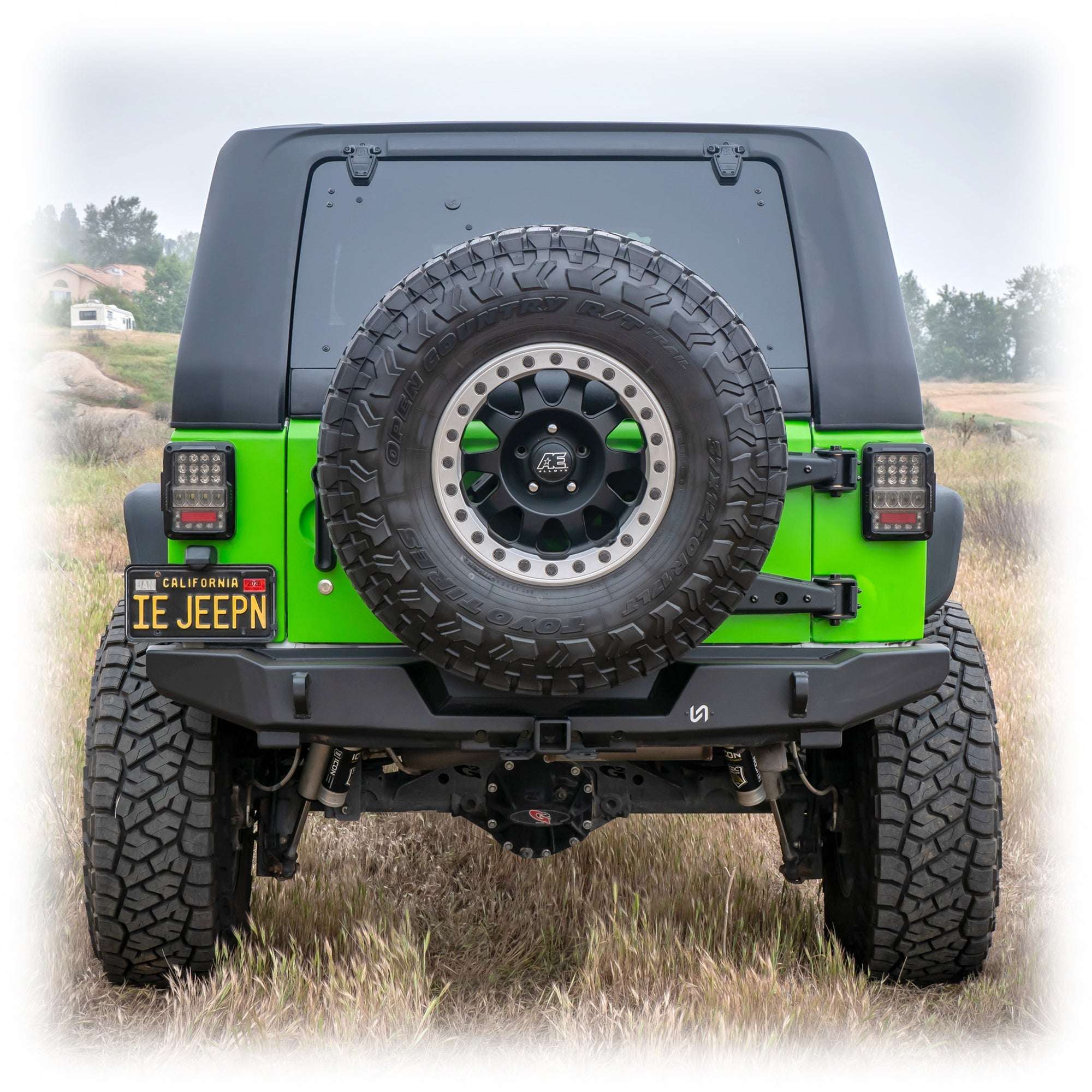 Turn Offroad 1-Piece Fastback Hard Top for Jeep Wrangler JK 4-Door