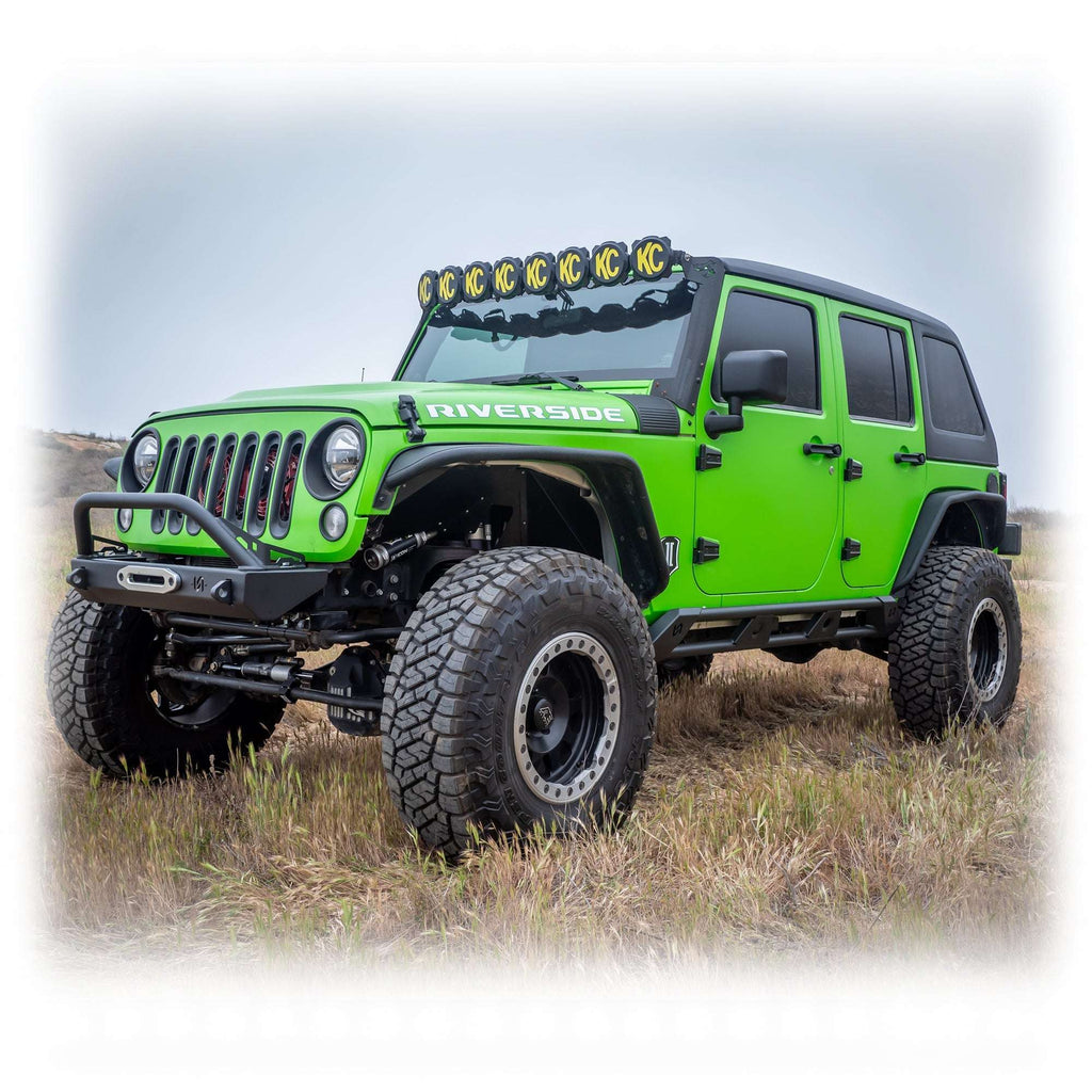 Turn Offroad 1-Piece Fastback Hard Top for Jeep Wrangler JK 4-Door