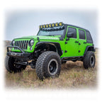 Turn Offroad 1-Piece Fastback Hard Top for Jeep Wrangler JK 4-Door