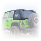 Turn Offroad 1-Piece Fastback Hard Top for Jeep Wrangler JK 4-Door