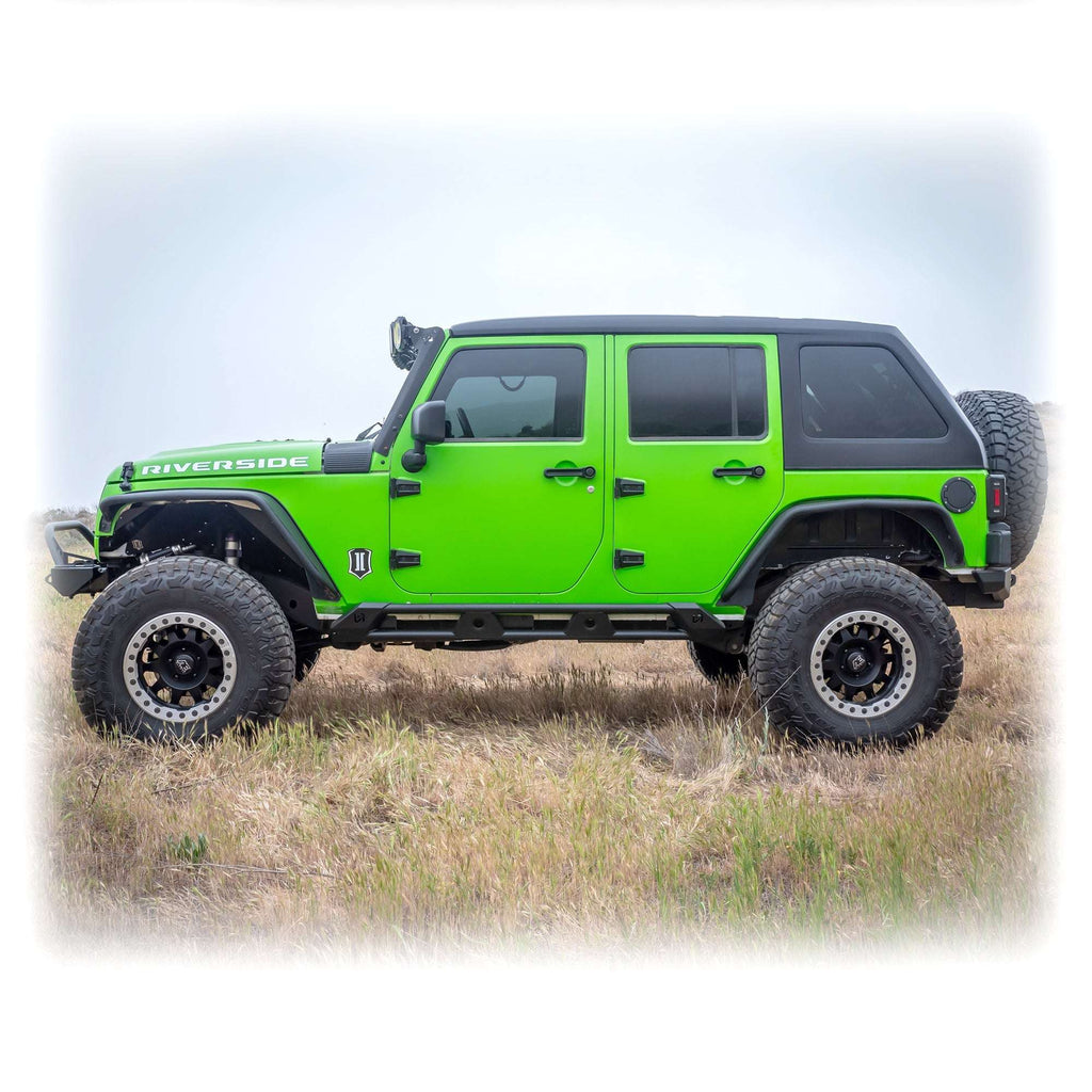 Turn Offroad 1-Piece Fastback Hard Top for Jeep Wrangler JK 4-Door