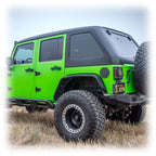 Turn Offroad 1-Piece Fastback Hard Top for Jeep Wrangler JK 4-Door