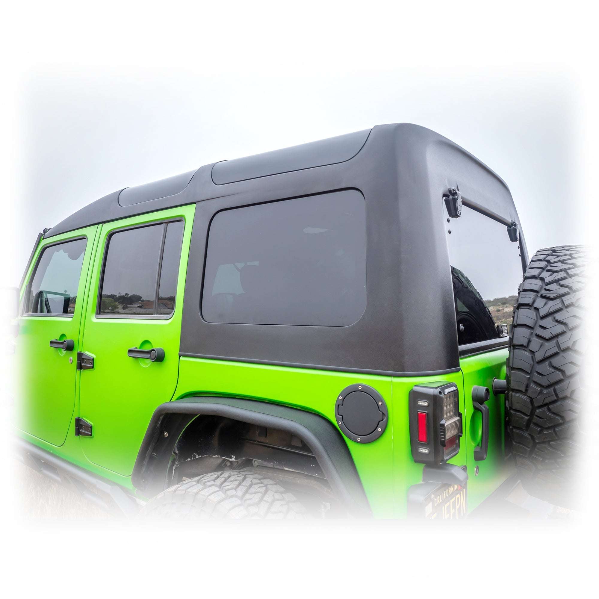 Turn Offroad Safari Style Hard Top for Jeep Wrangler JK 4-Door