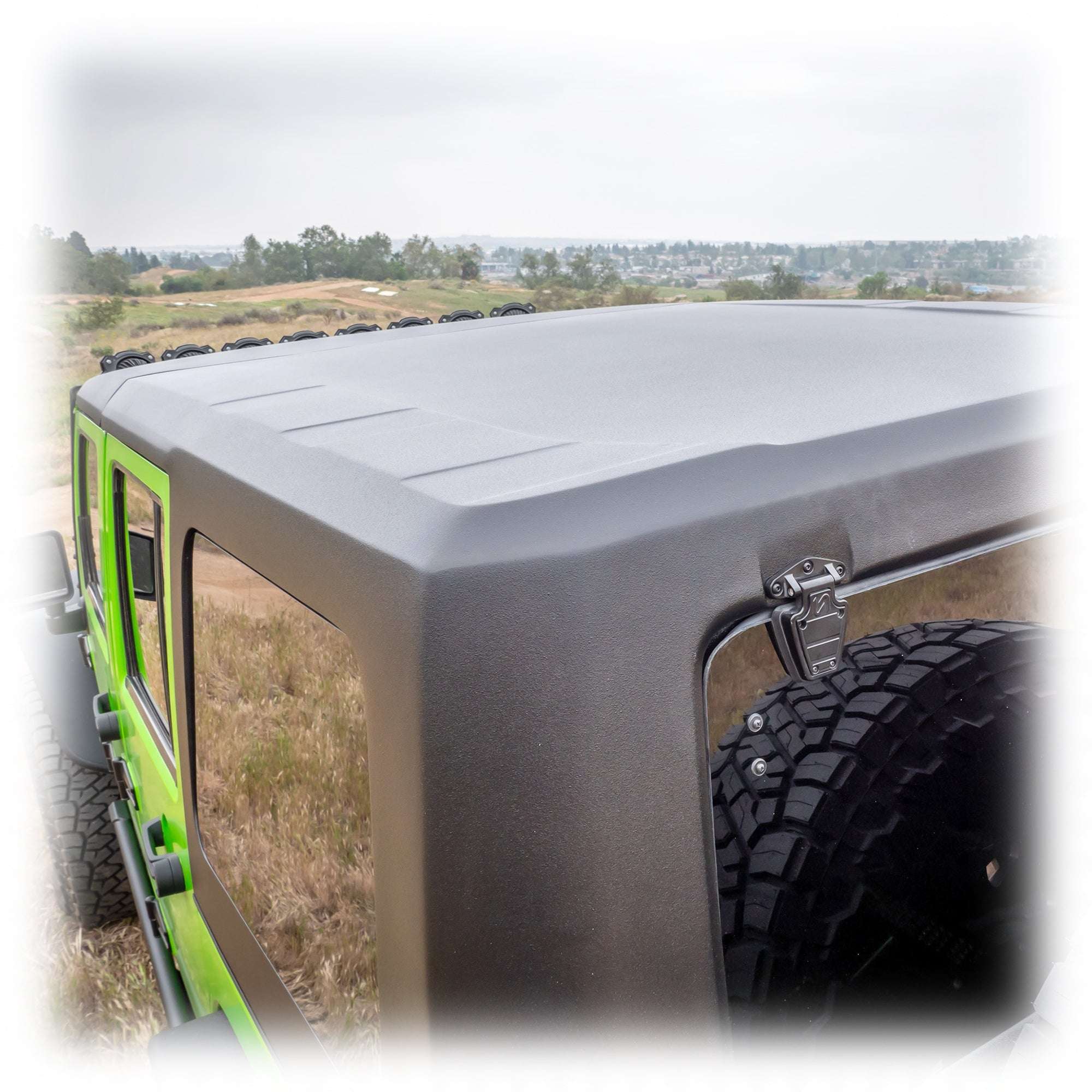 Turn Offroad Squareback 2-Piece Hard Top for Jeep Wrangler JK 4-Door