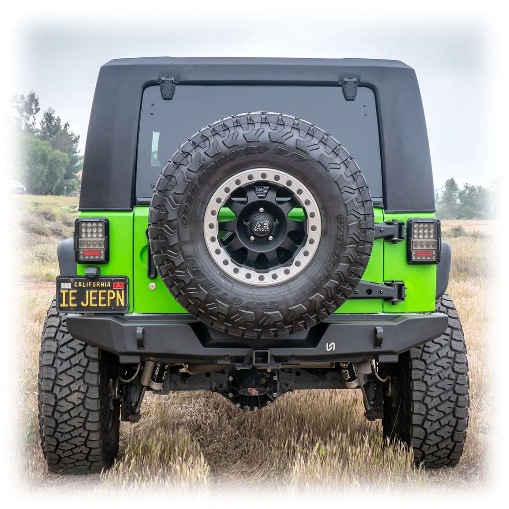 Turn Offroad Squareback 2-Piece Hard Top for Jeep Wrangler JK 4-Door