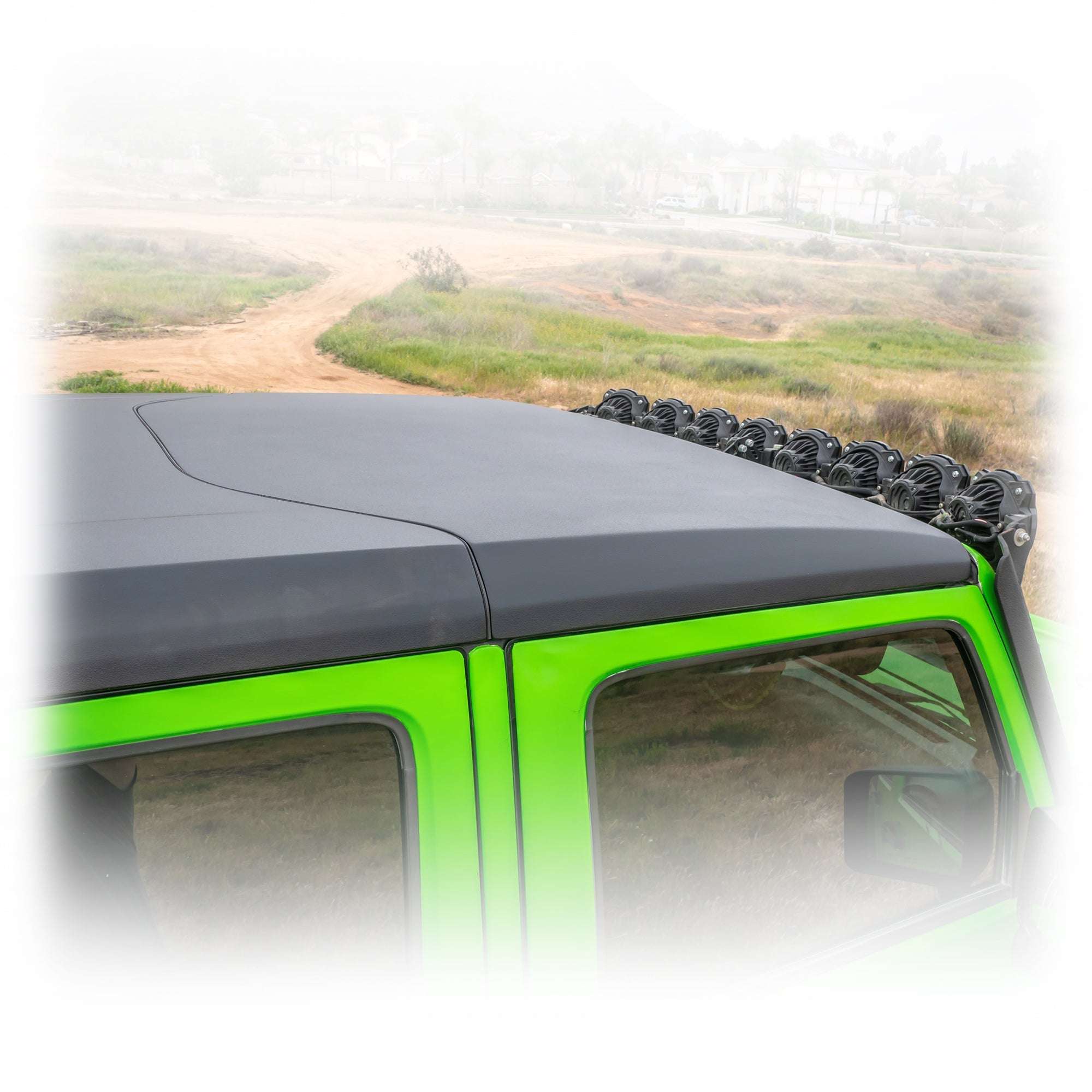 Turn Offroad Squareback 2-Piece Hard Top for Jeep Wrangler JK 4-Door