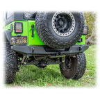 Turn Offroad Rear Bumper with Hitch Receiver for Jeep Wrangler JK
