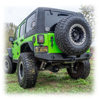 Turn Offroad Rear Bumper with Hitch Receiver for Jeep Wrangler JK
