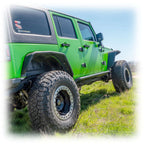 Turn Offroad Rock Slider Steps with Frame-Mount System for Jeep Wrangler JK 4-Door