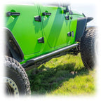 Turn Offroad Rock Slider Steps with Frame-Mount System for Jeep Wrangler JK 4-Door