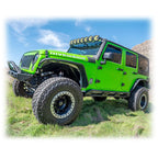 Turn Offroad Rock Sliders with Frame-Mount System for Jeep Wrangler JK 4-Door