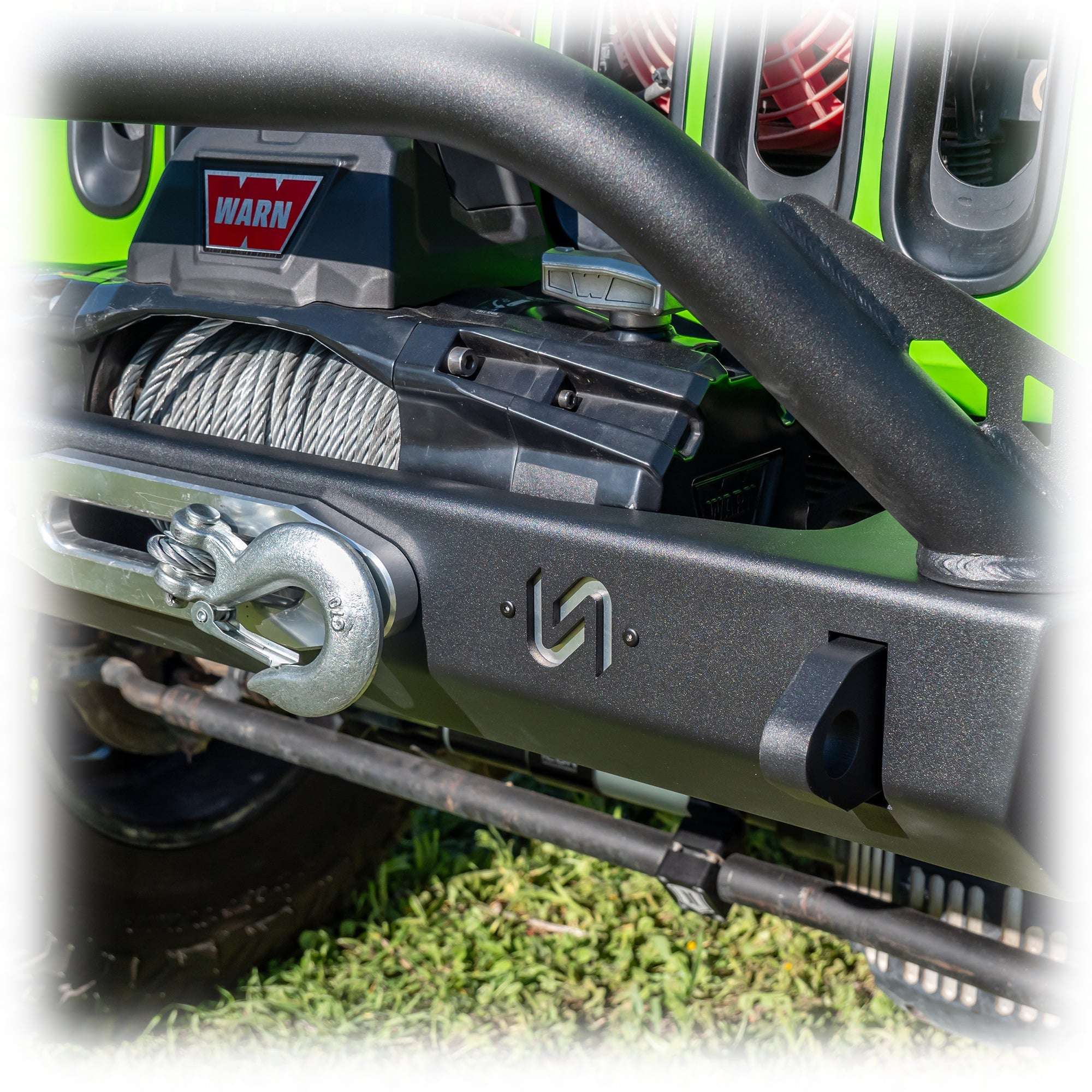 Turn Offroad Stubby Front Bumper for Jeep Wrangler JK, JL, and Gladiator JT