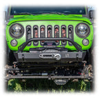 Turn Offroad Stubby Front Bumper for Jeep Wrangler JK, JL, and Gladiator JT