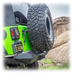 Turn Offroad Tire Carrier and Tailgate Reinforcement for Jeep Wrangler JK