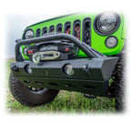 Turn Offroad Front Bumper with Full Skid Plate for Jeep Wrangler JK, JL, and Gladiator JT