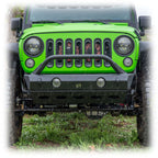 Turn Offroad Front Bumper with Full Skid Plate for Jeep Wrangler JK, JL, and Gladiator JT